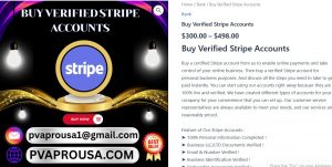 Buy Verified Stripe Accounts